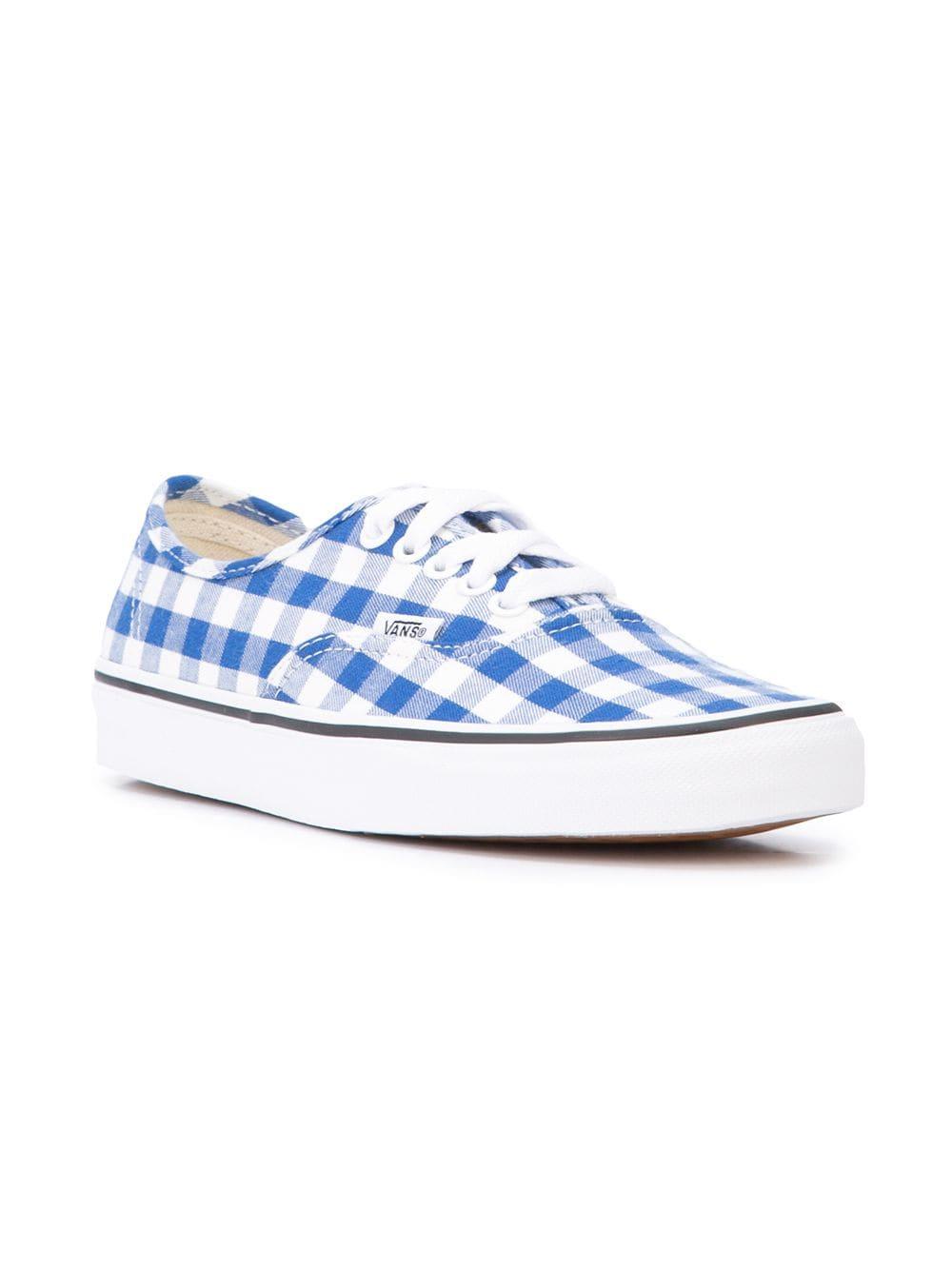 vans bleu carreau,imerhow.com