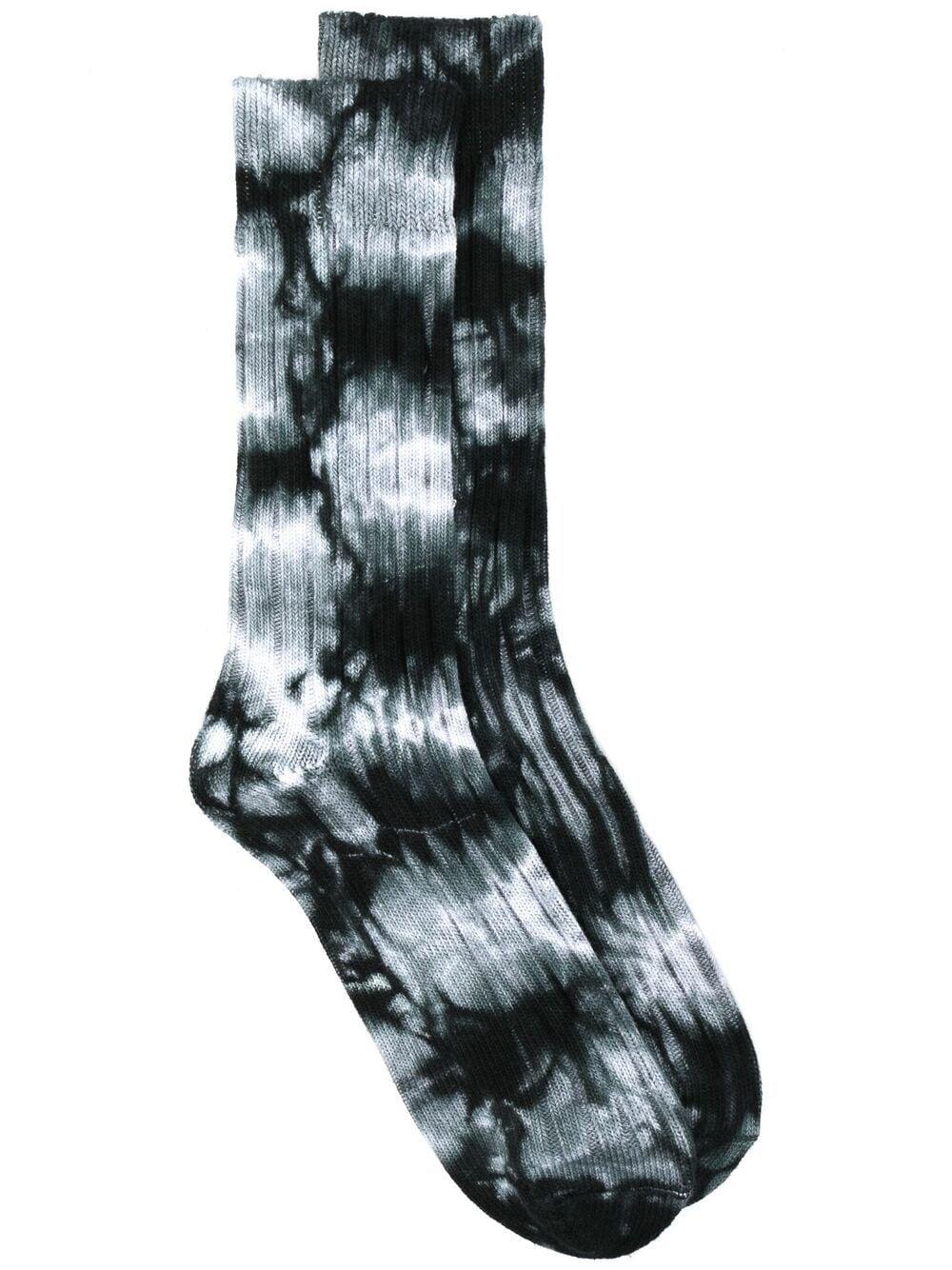 Stussy Socken mit Batik-Print in Grau für Herren - Lyst