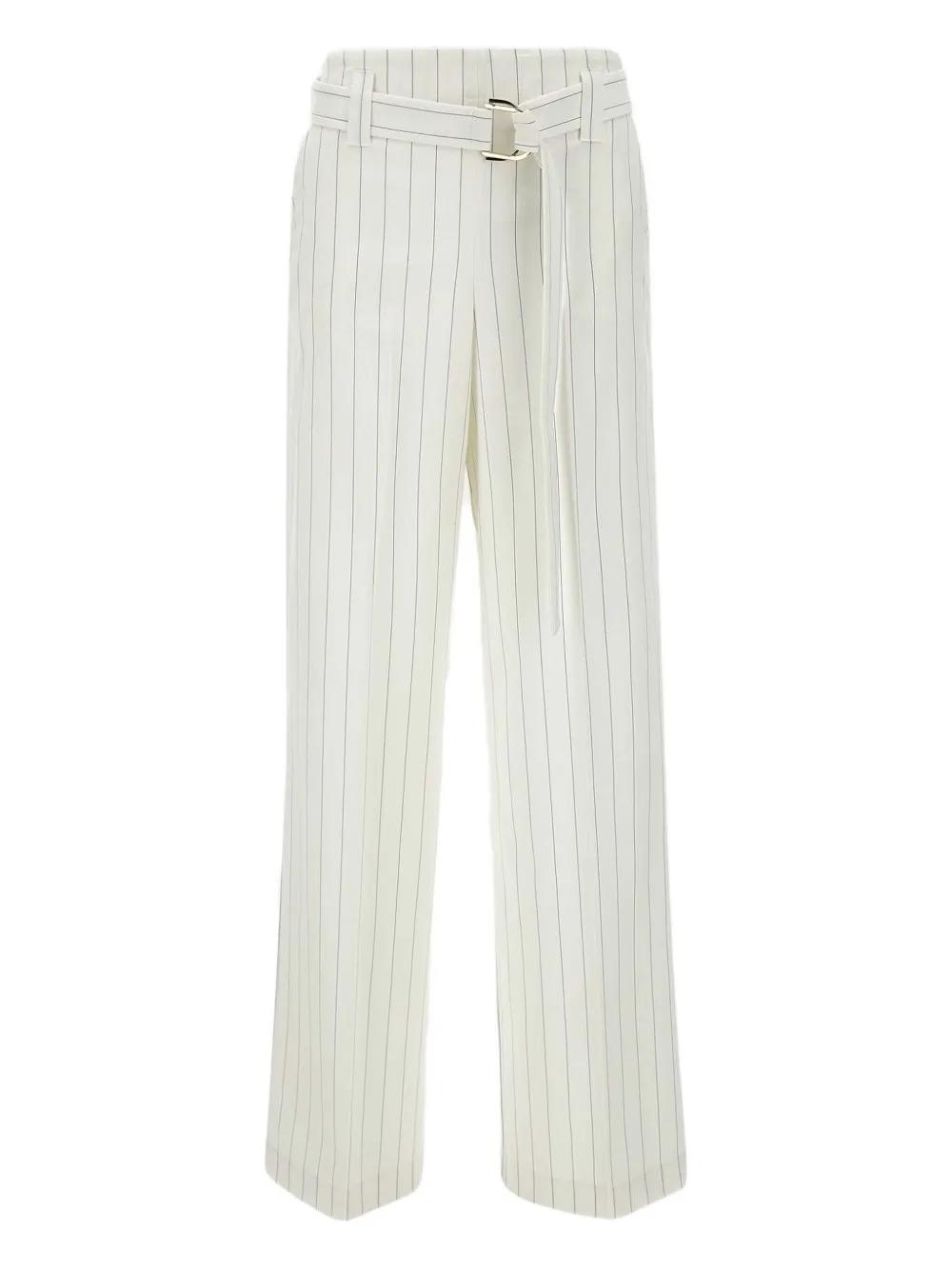 パンツ LIU JO STRIPED PANTS Liu Jo Striped Pants for Women | Lyst