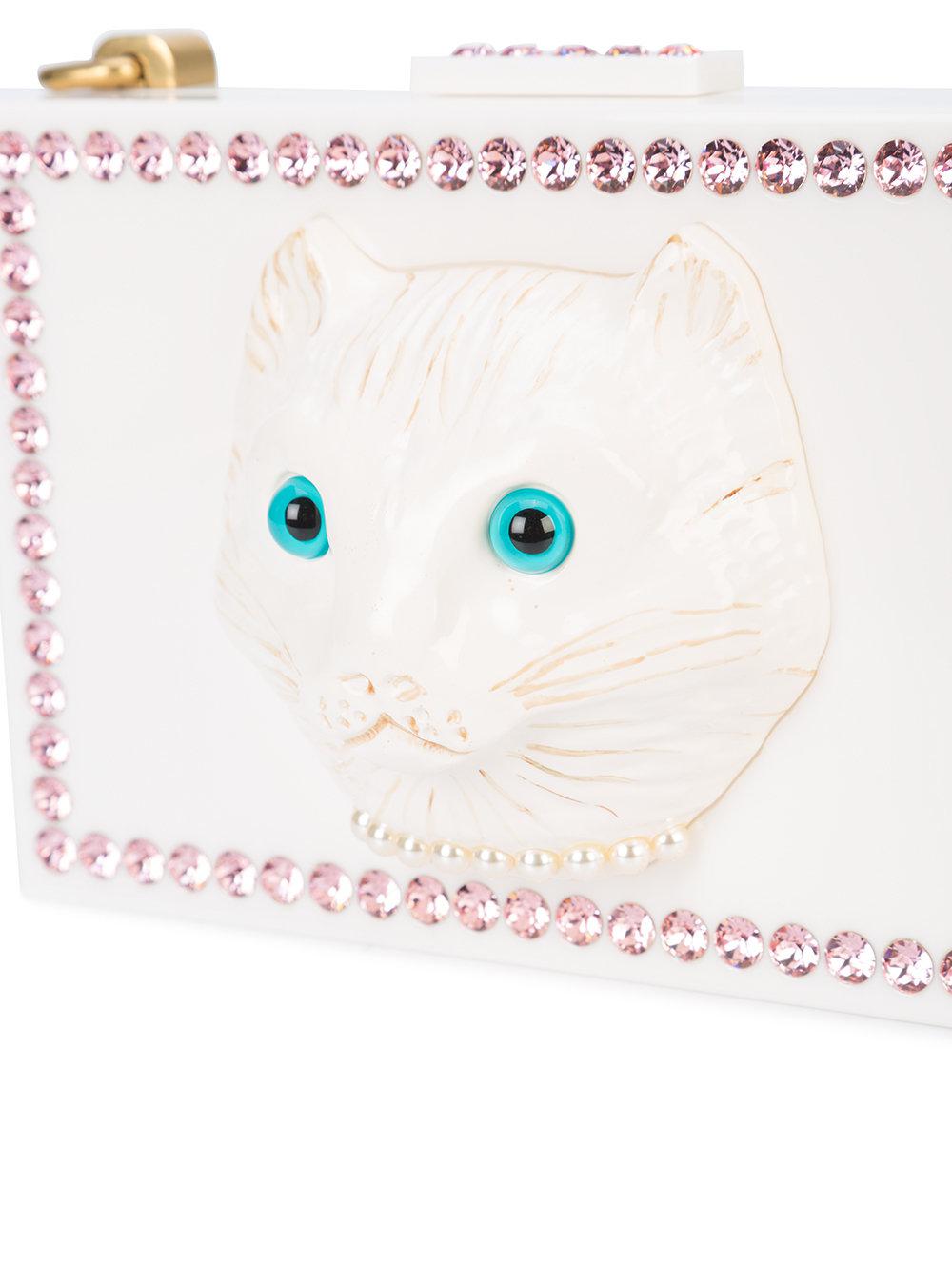 gucci bolsa with cat head