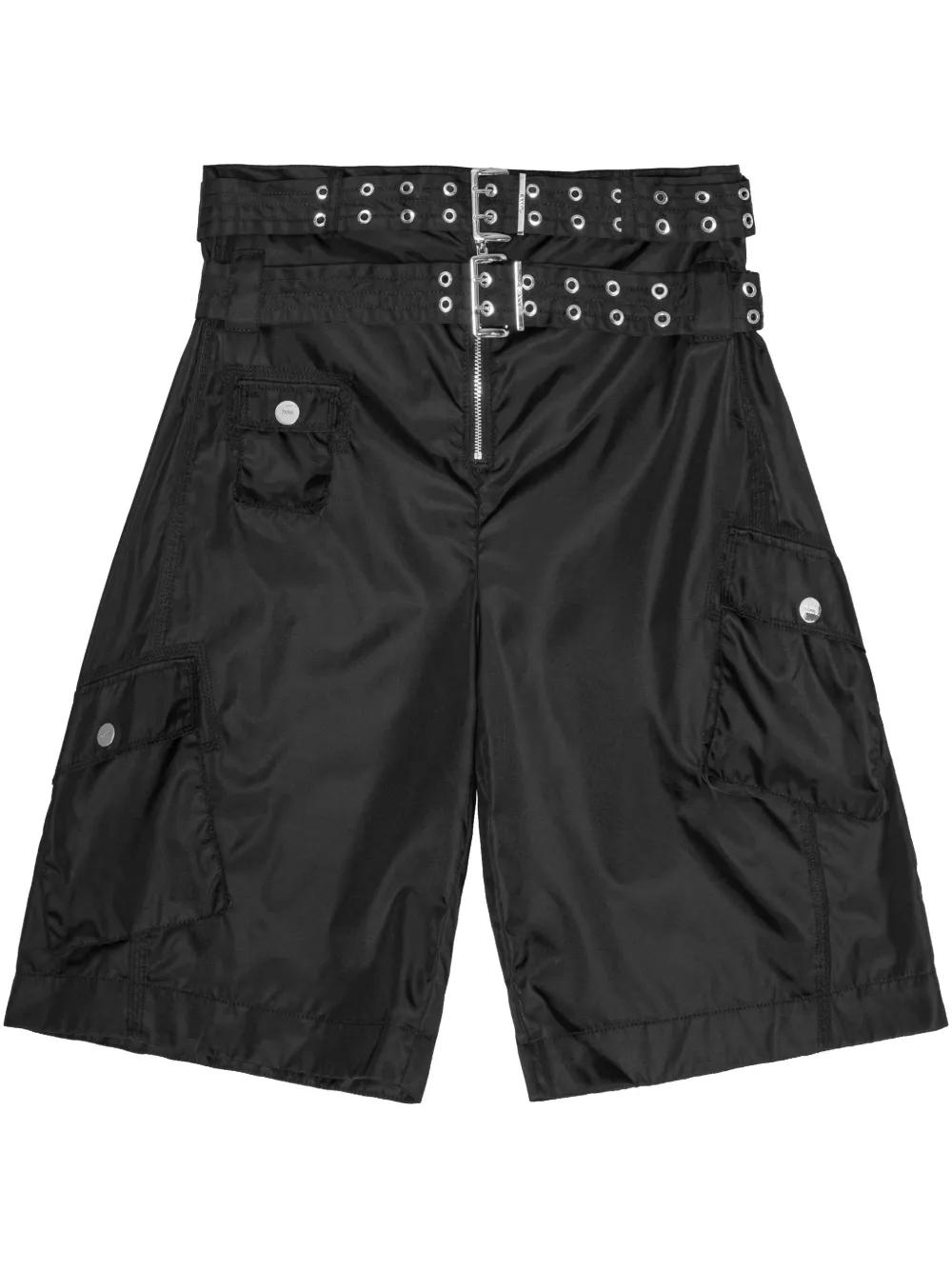 Ganni ラムレザー　ショーツ　ハーフパンツ Ganni ラムレザーショーツハーフパンツ
