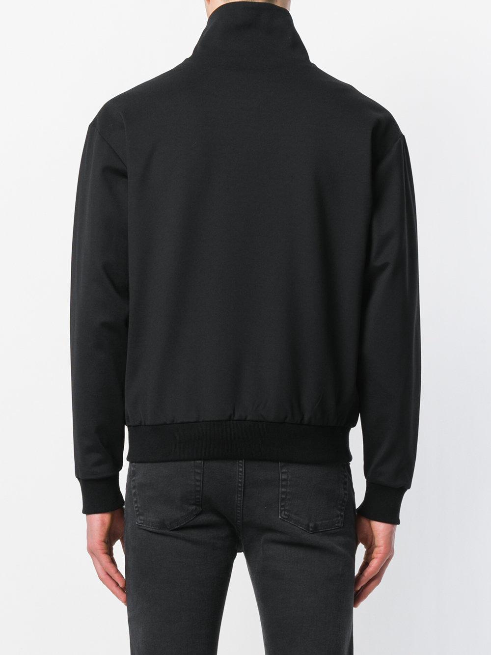 Balenciaga Synthetic Tracksuit Jacket in Black for Men - Lyst