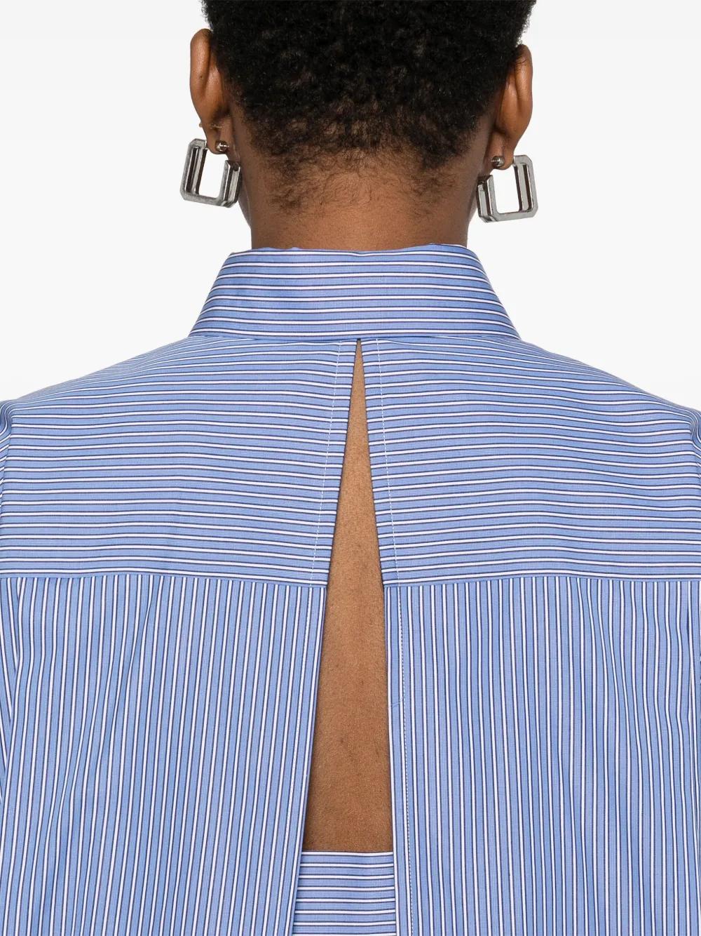 ワンピース SACAI Mini chemisier dress Blue SACAI Mini chemisier dress Blue