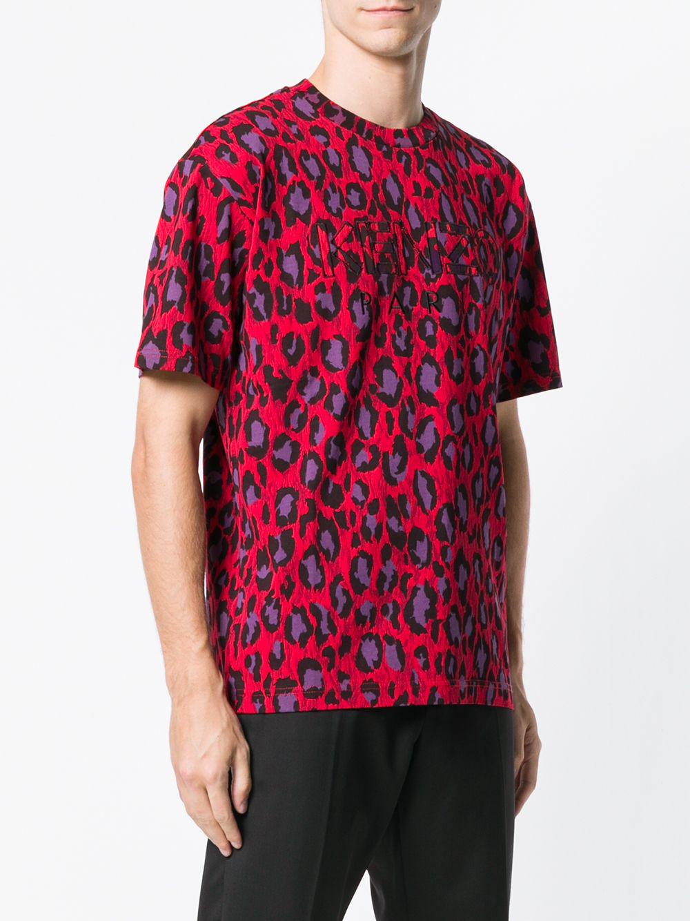 kenzo leopard shirt