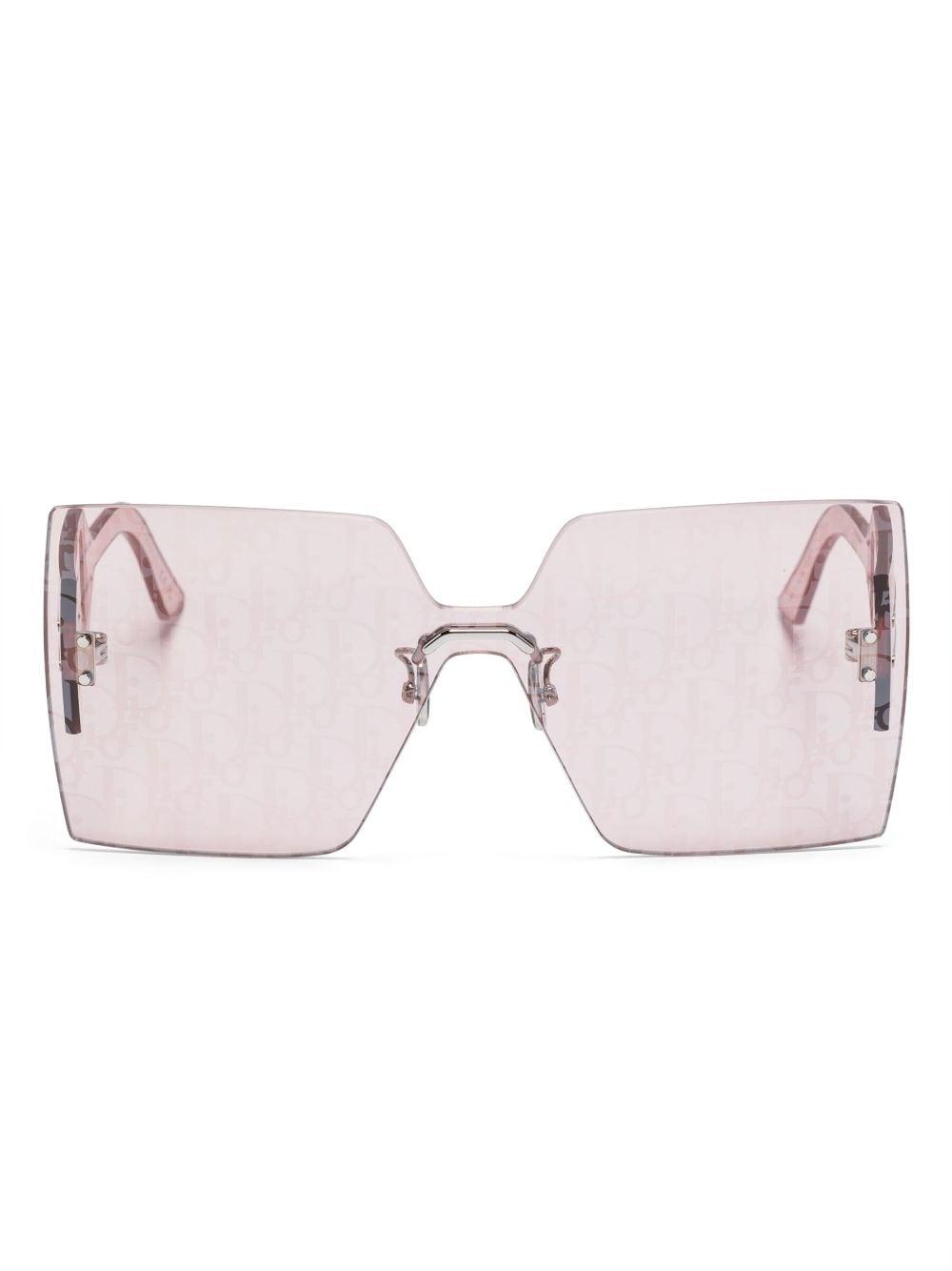 Dior シールドフレーム サングラス ピンク | Lyst