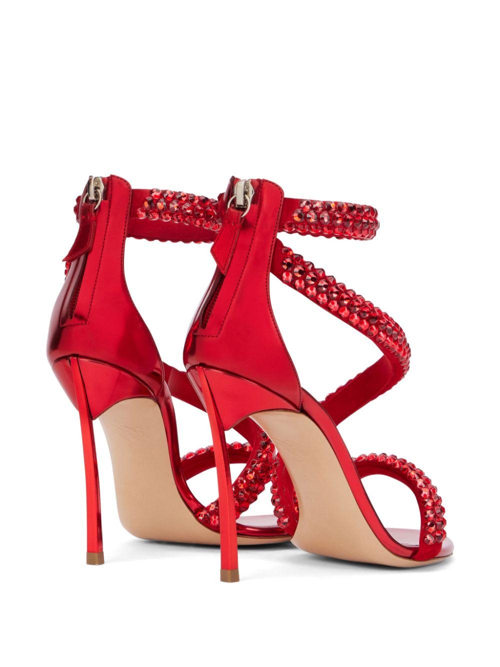 CASADEI カサディ ハイヒール サンダル 赤 CASADEI カサディ ハイヒール サンダル 赤 - メルカリ