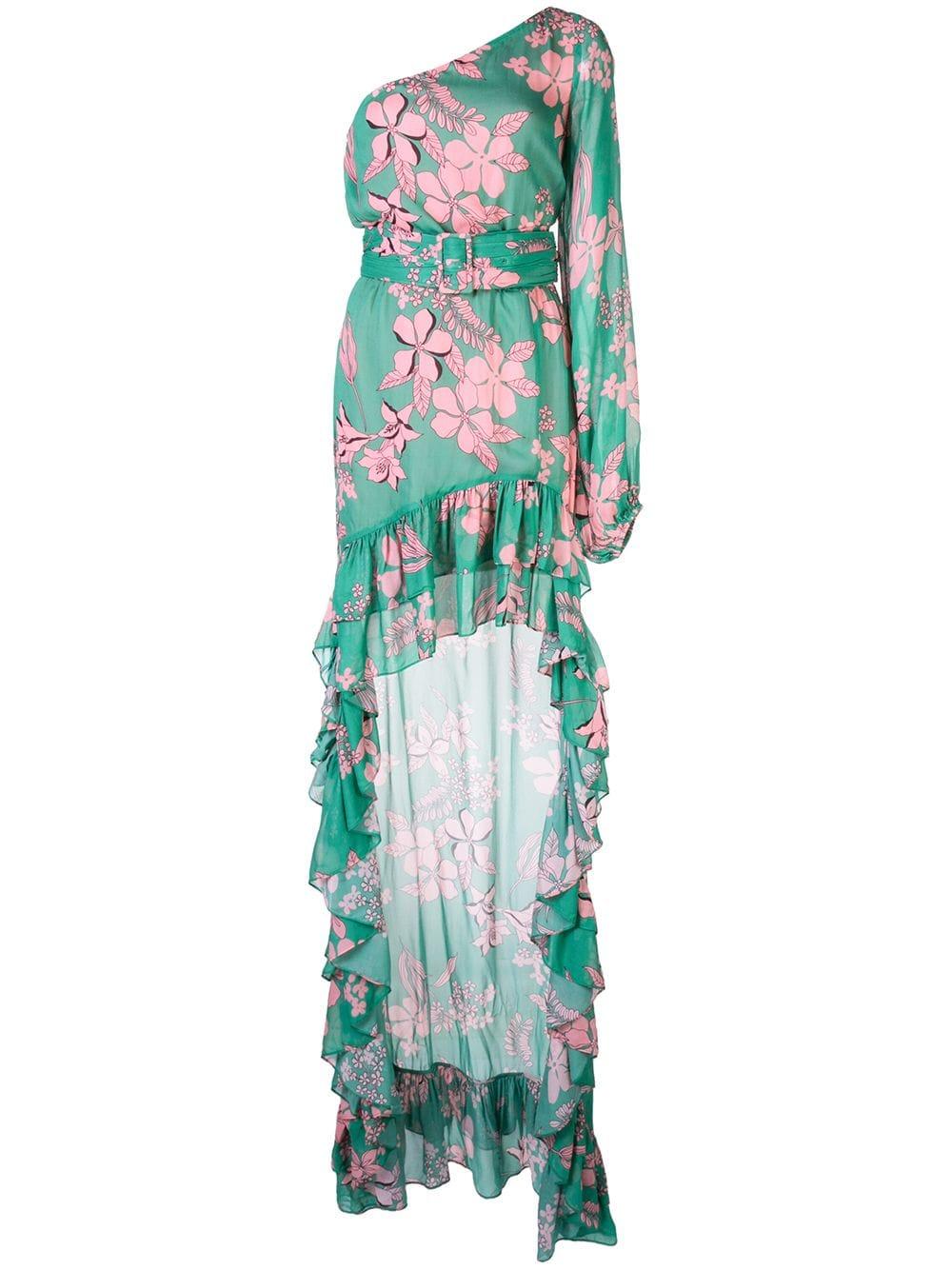 alexis jules one shoulder dress