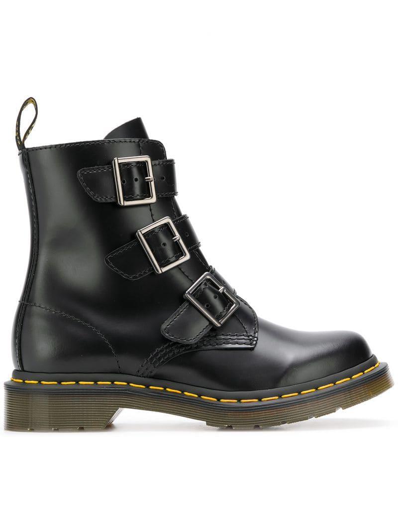 doc martens buckle boots