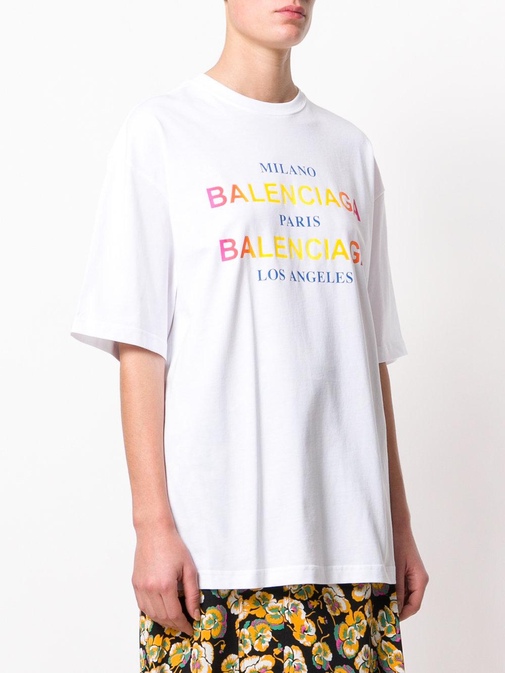 balenciaga cities tee