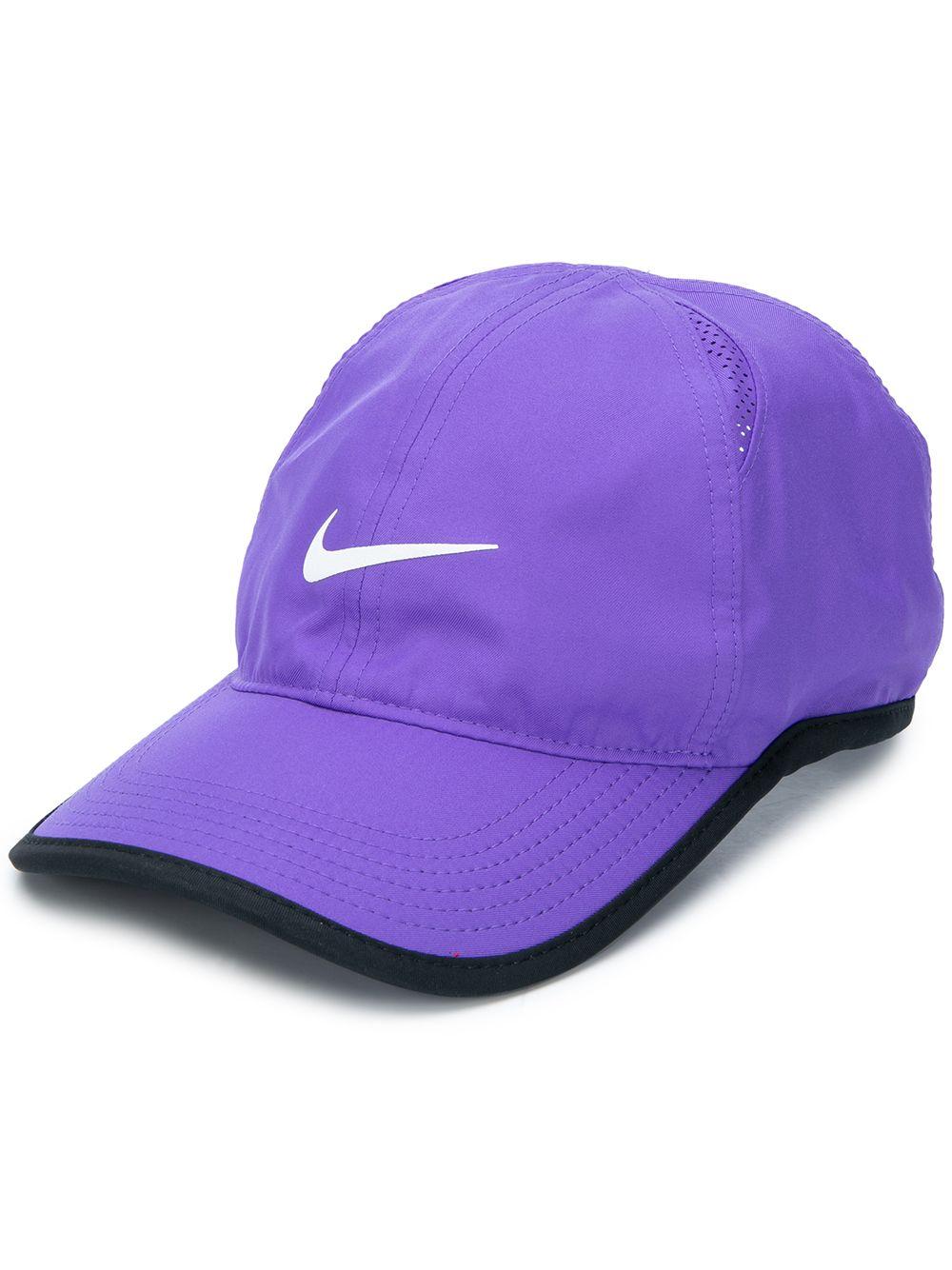 Nike Swoosh Logo Baseball Cap in Purple for Men | Lyst