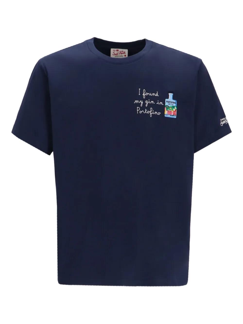 Mc2 Saint Barth Gin T-Shirt in Blue for Men Lyst