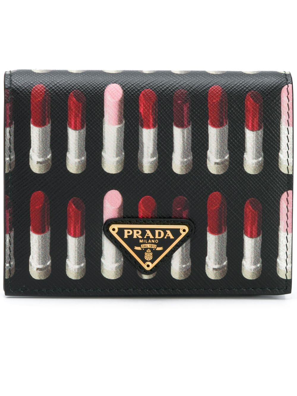 prada lipstick print