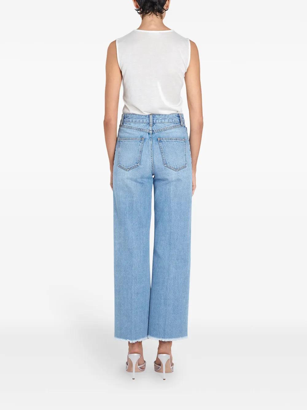 デニム・ジーパン Giambattista Valli Giambattista Valli Cotton Jeans GIAMBATTISTA VALLI - Cotton Denim High Waisted Wide Jeans