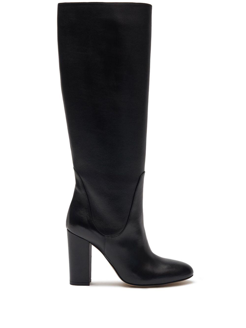 Sergio Rossi レディース レッド Sr Pilier レザーブーツ ブーツ Sergio Rossi レディース レッド Sr Pilier レザーブーツ ブーツ
