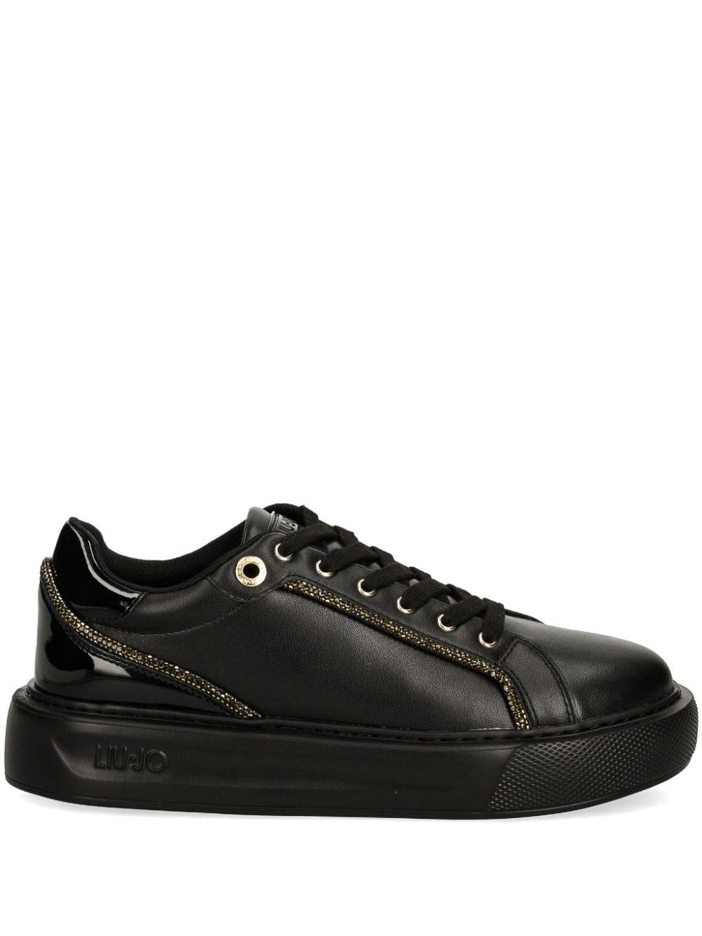 Liu jo zwarte sneakers deals