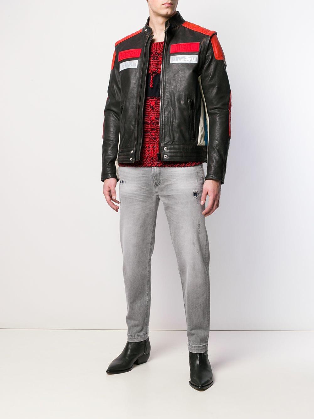 leather jacket with removable sleeves