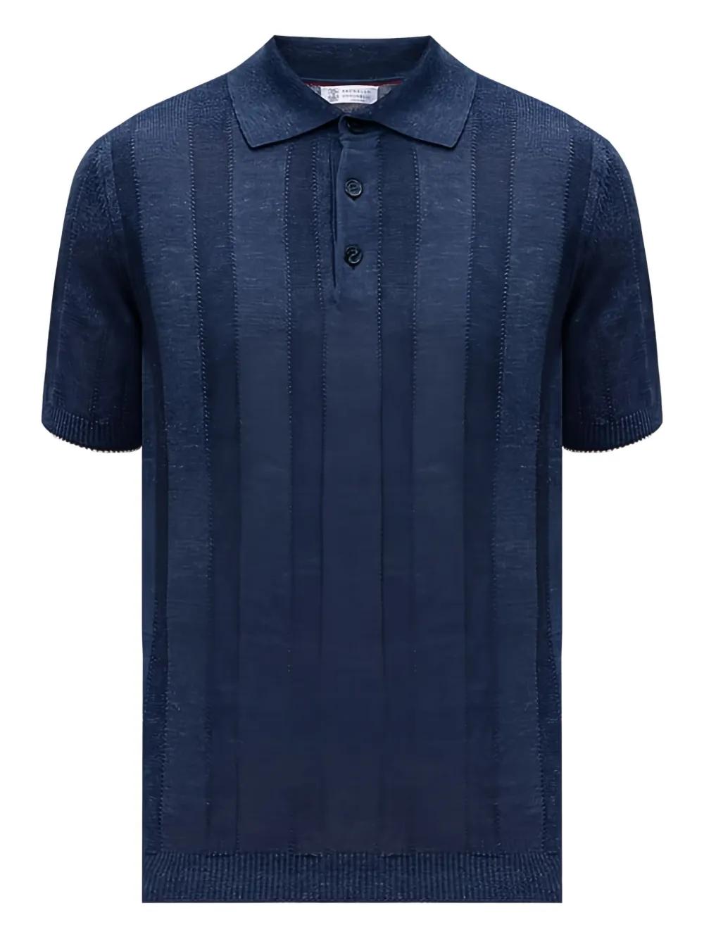 Brunello Cucinelli ストライプポロシャツ Brunello Cucinelli Polo shirts for Men | Online Sale up to