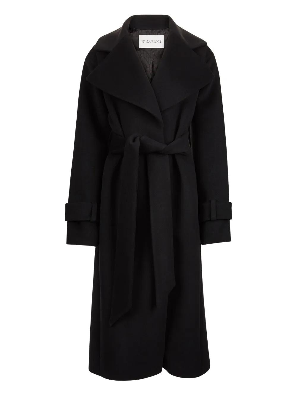 Nina Ricci オーバーサイズ コート Oversized Coat In Faux Fur in Black - Nina Ricci