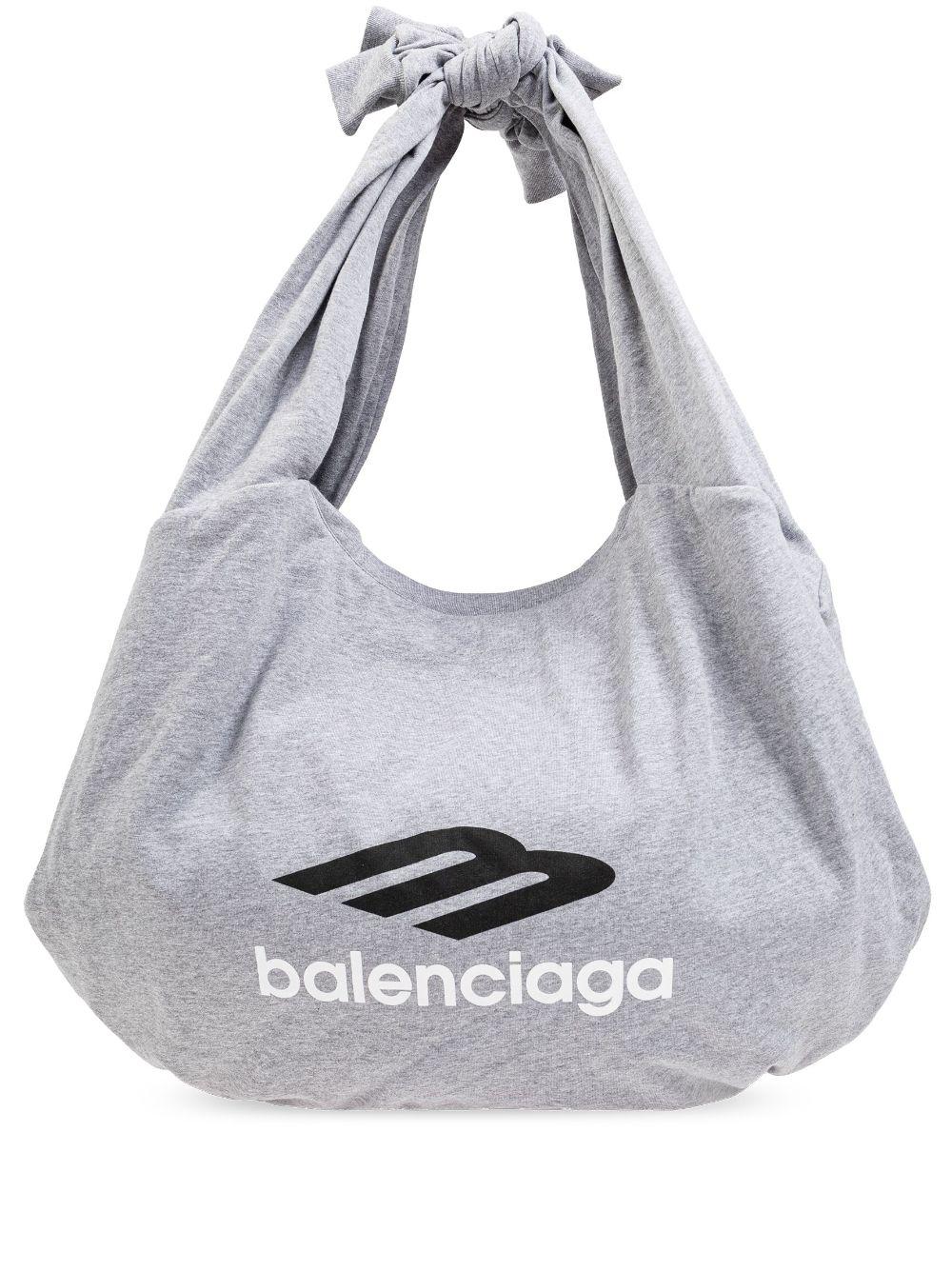【24AW NEW】BALENCIAGA / NEW JERSEY ホーボーバッグ / Grey 24AW NEW】BALENCIAGA / NEW JERSEY ホーボーバッグ / Grey