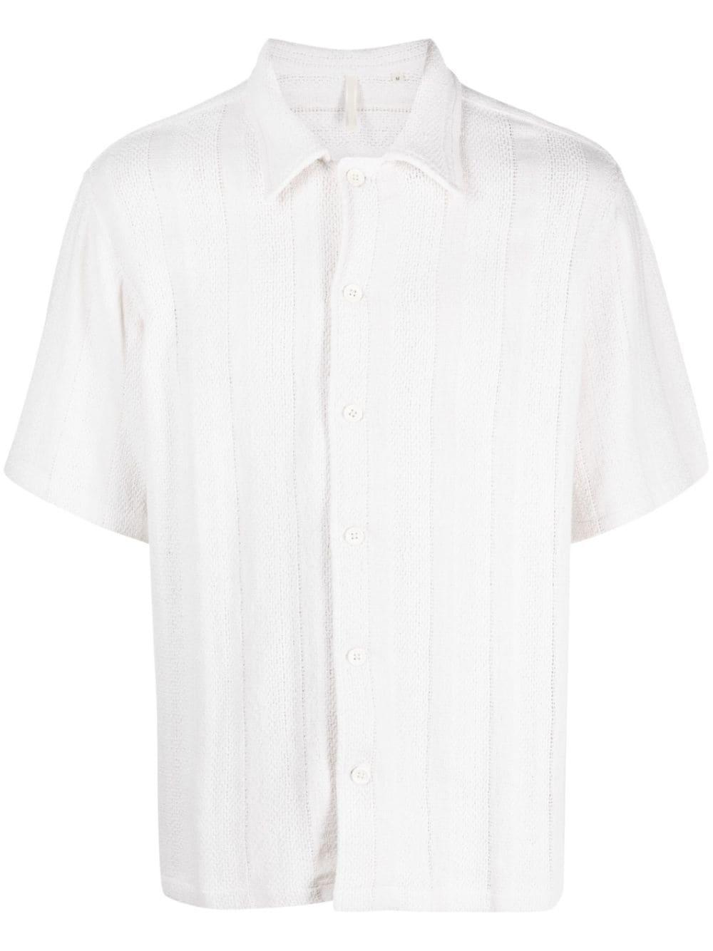 sunflower Knitted Short-sleeve Shirt in White for Men | Lyst