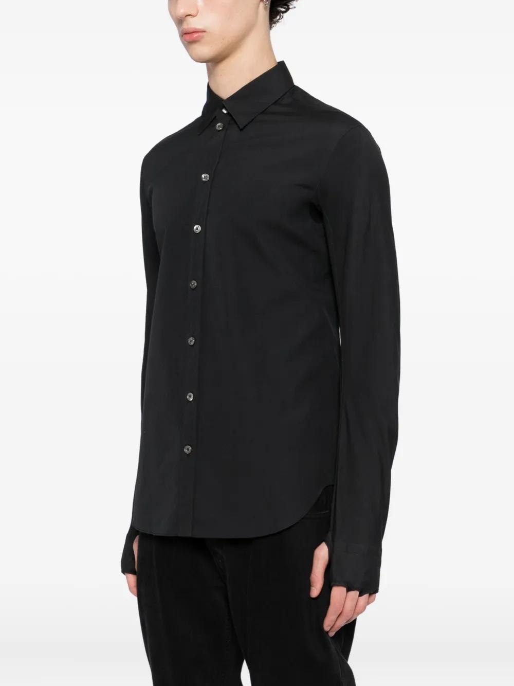 Carol Christian Poell Dead End Glove-Sleeve Shirt in Black for Men