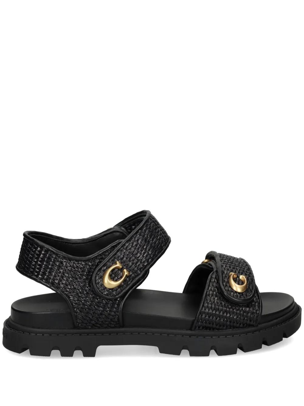 Sandalias planas COACH de mujer Lyst