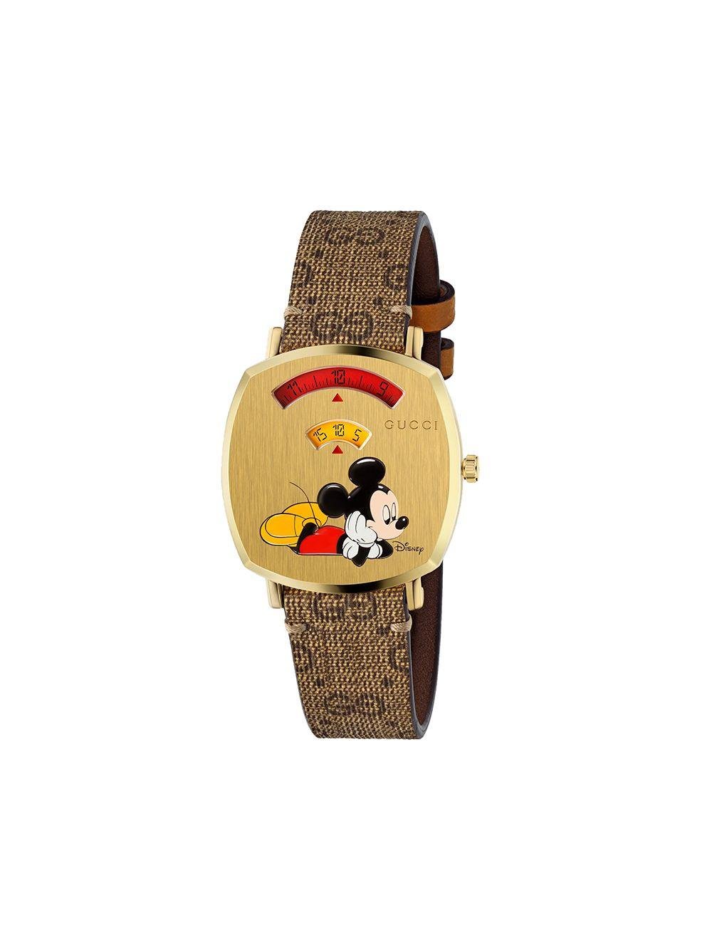 Reloj con motivo de Mickey Mouse de x Disney Gucci | Lyst