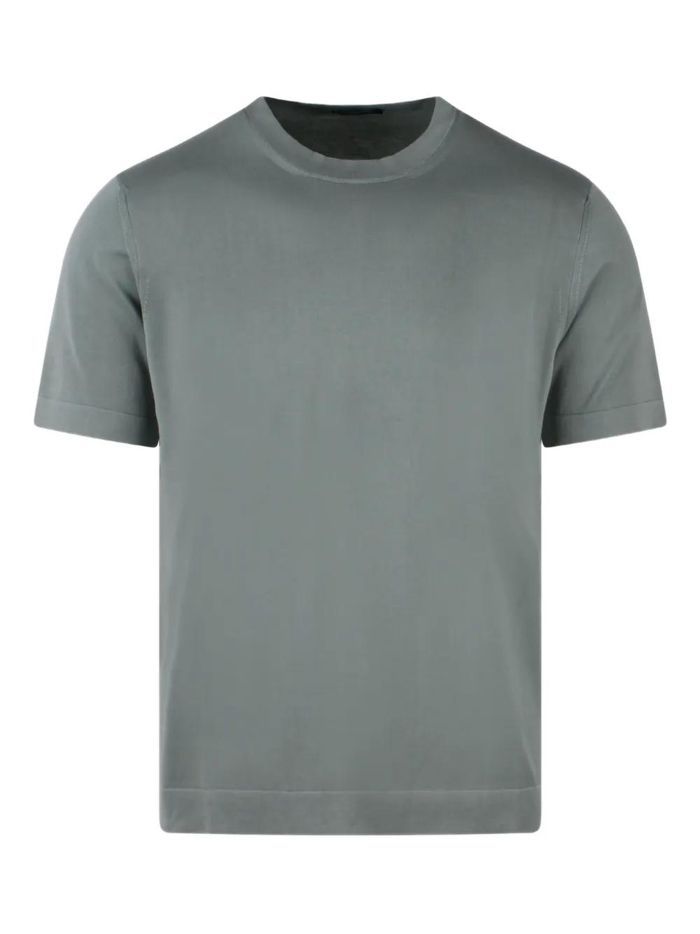 Tシャツ・カットソー Drumohr SHORT SLEEVES ROUND NECK T-SHIRT (D1Z300PT 130) Drumohr Short sleeve t-shirts for Men | Online Sale up to 58