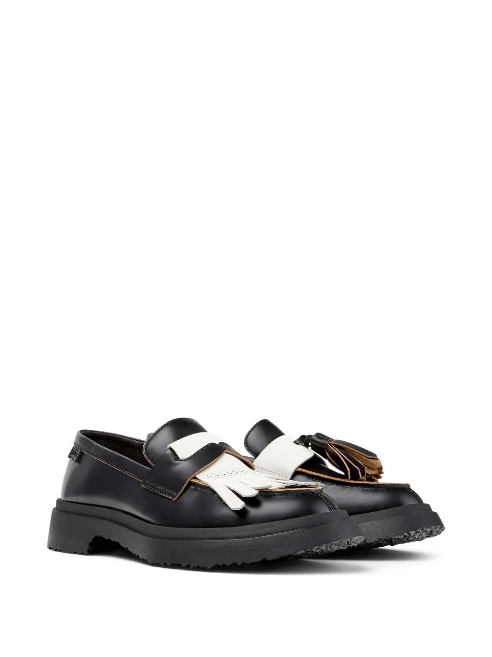 Mocassino Twins Camper in pelle
