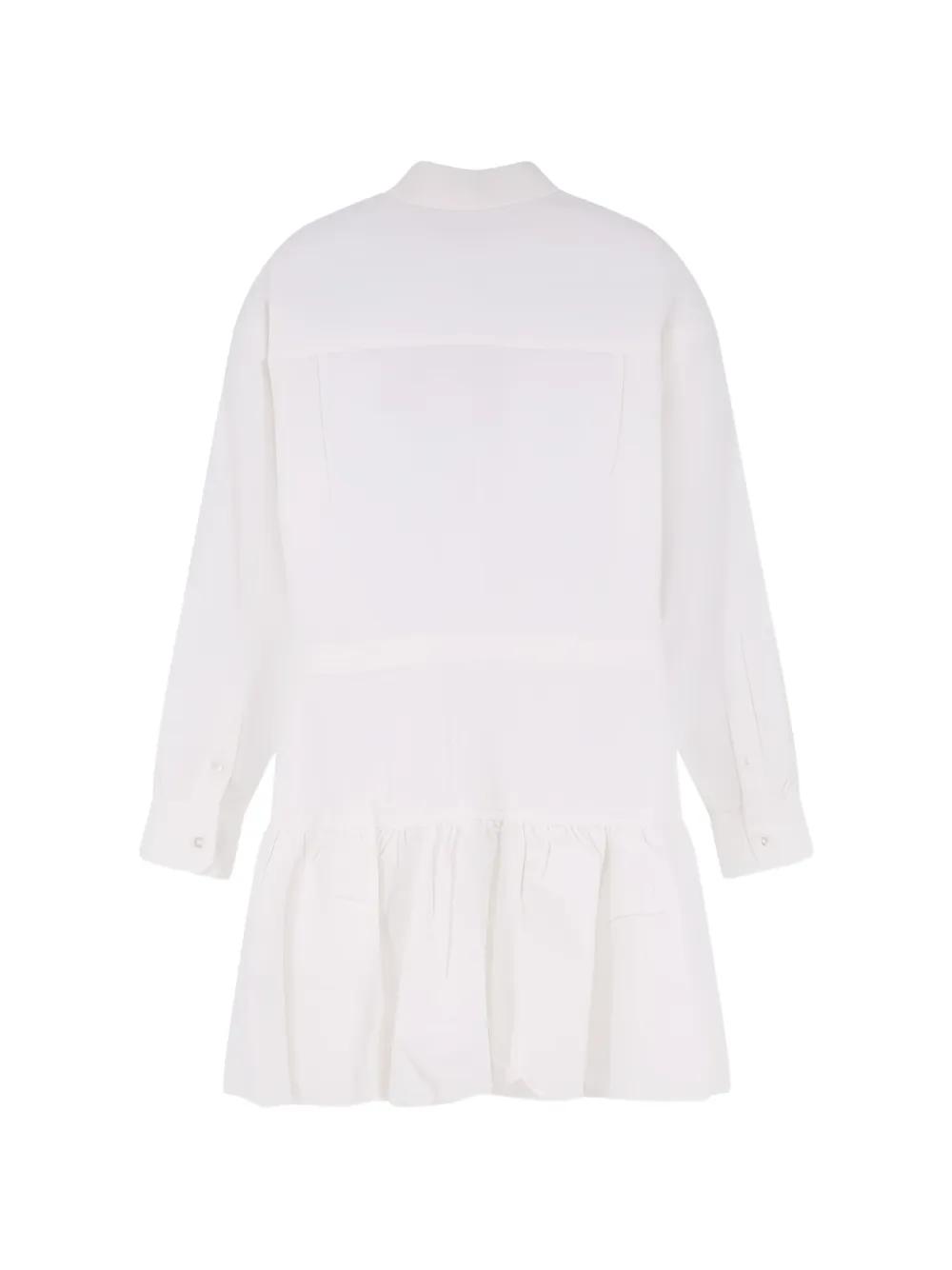 ralph lauren white mini dress Ralph Lauren Collection Lace-embroidered Minidress