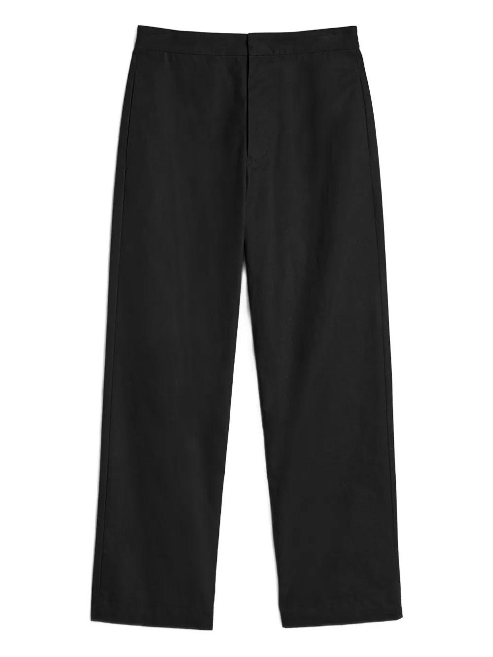 パンツ JIL SANDER Wide Cotton Pants Cotton pants in white - Jil Sander | Mytheresa