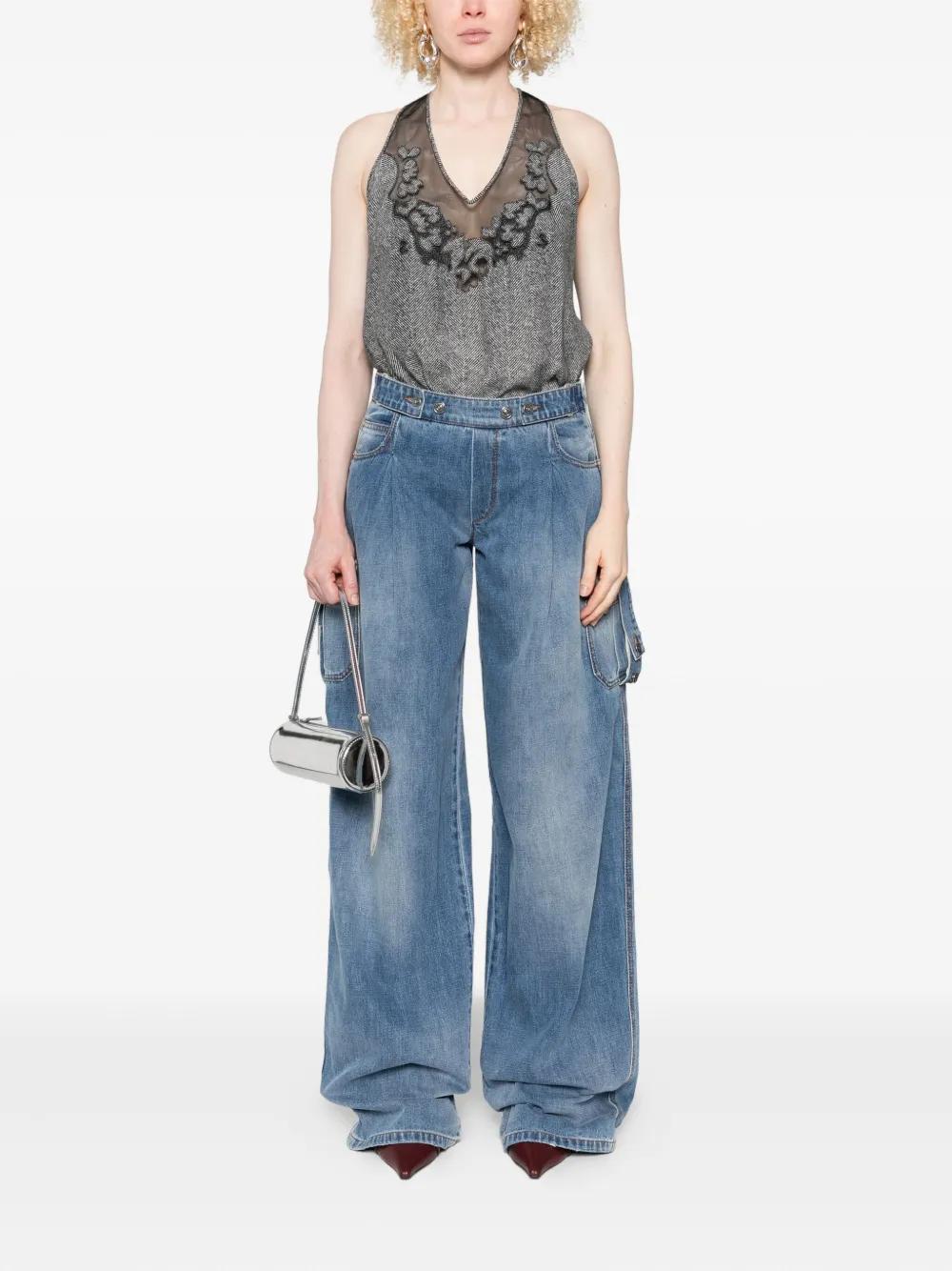 ERMANNO SCERVINO BAGGY JEANS エルマンノ シャーヴィノ Ermanno Scervino Jeans for Women | Online Sale up to 60% off