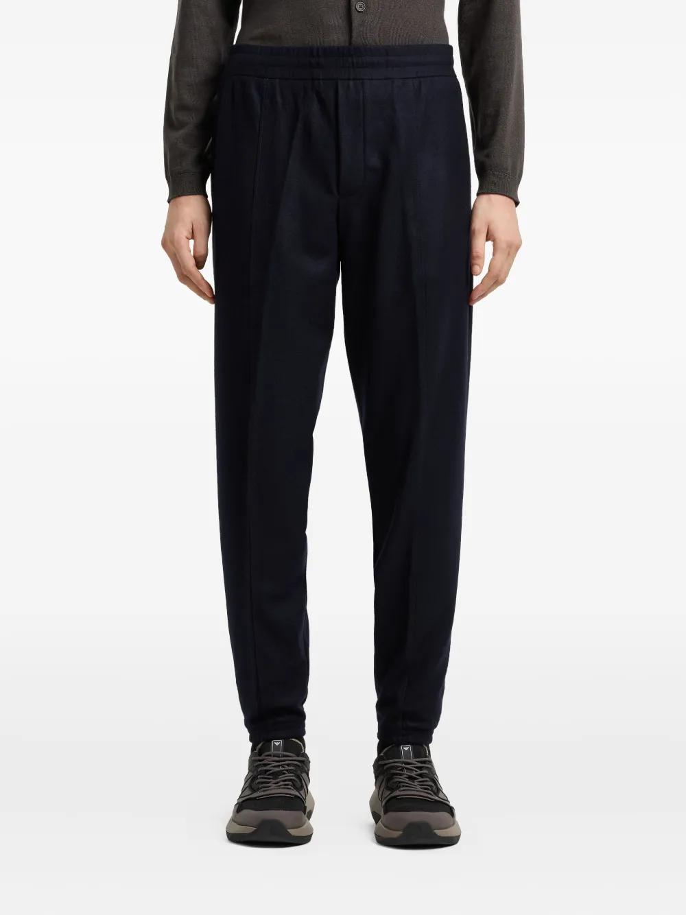スラックス EMPORIO ARMANI Men Straight Pants EM001505AF13726U8133 BLACK Emporio Armani Outlet: Suit men - Black | Emporio Armani