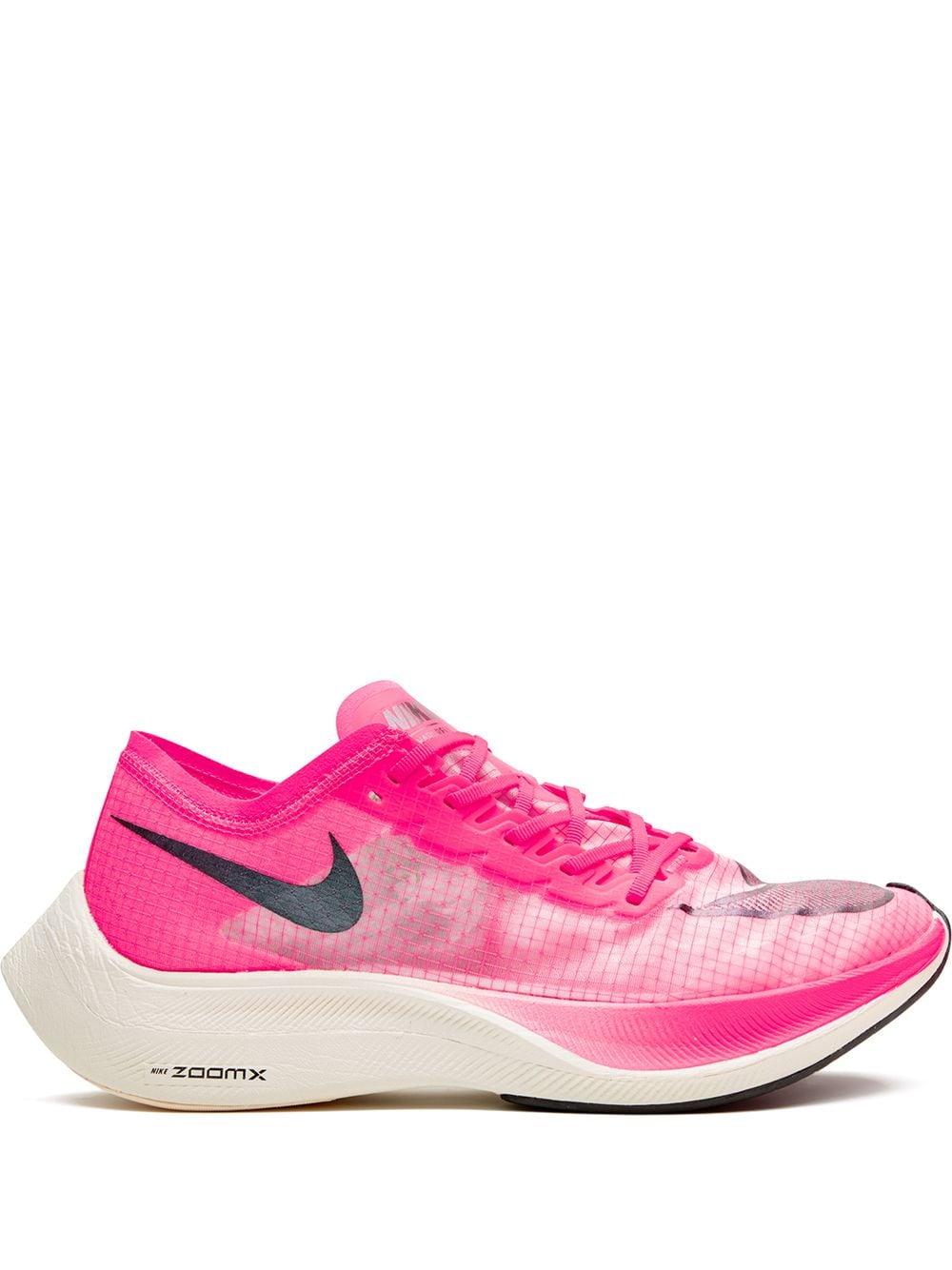 Nike Zoomx Vaporfly Next% Running Shoe in Black/Pink (Pink) for 