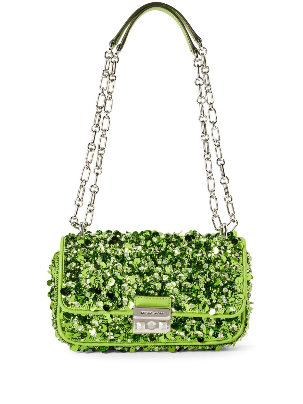 Michael Kors Tribeca Shoulder Bag in Green Lyst UK