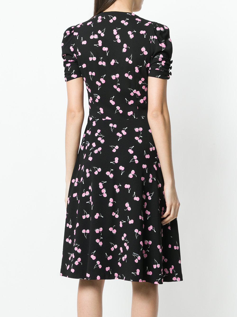 cherry print sundress