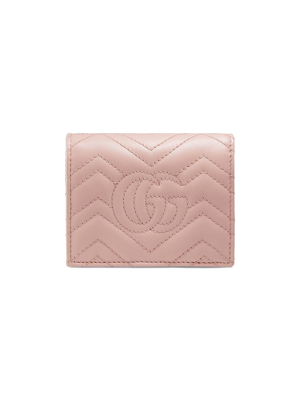 light pink gucci wallet