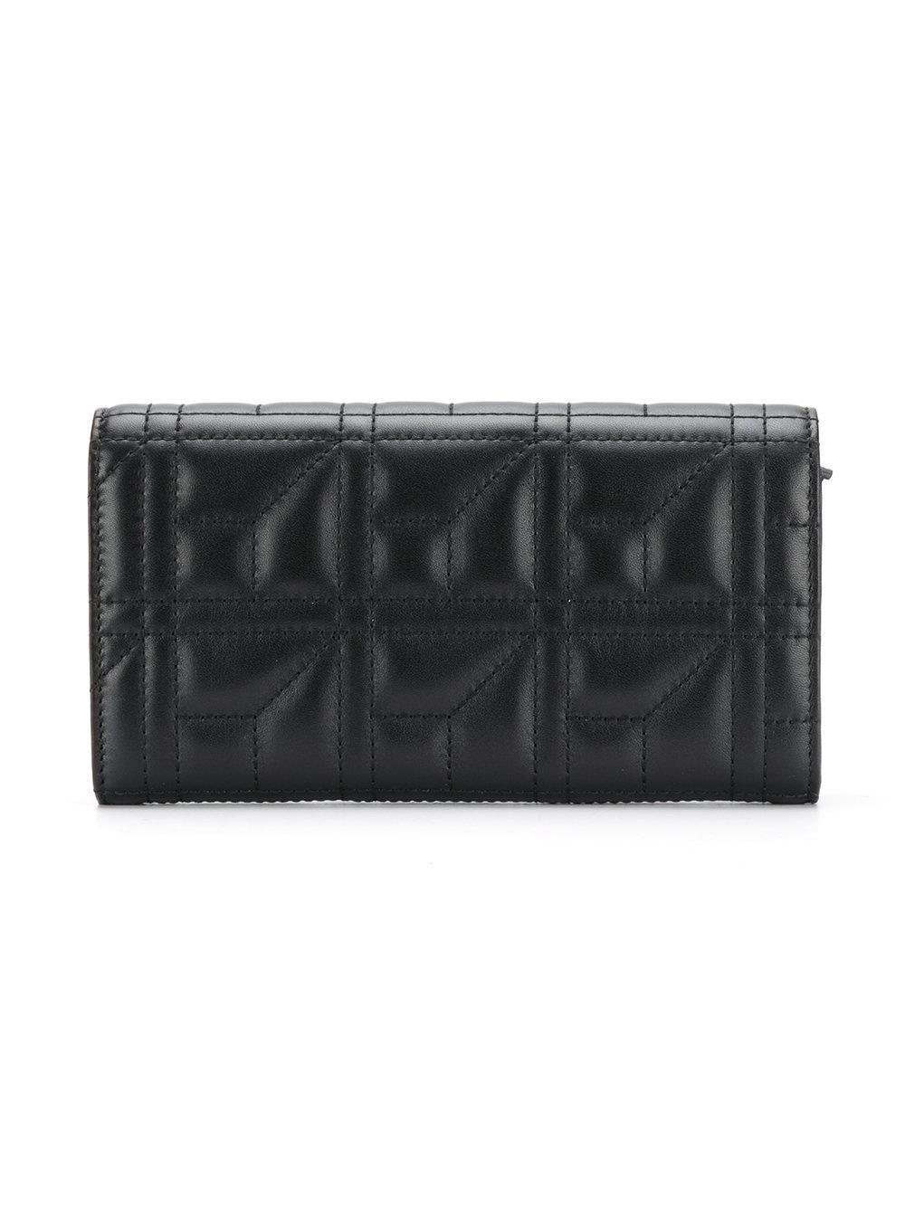 Gucci Leather Gg Marmont Continental Wallet in Black - Lyst