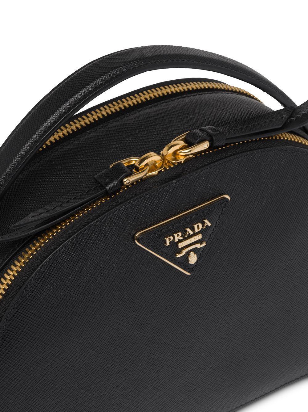 PRADA Saffiano Lux Odette Belt Bag Cipria 454675