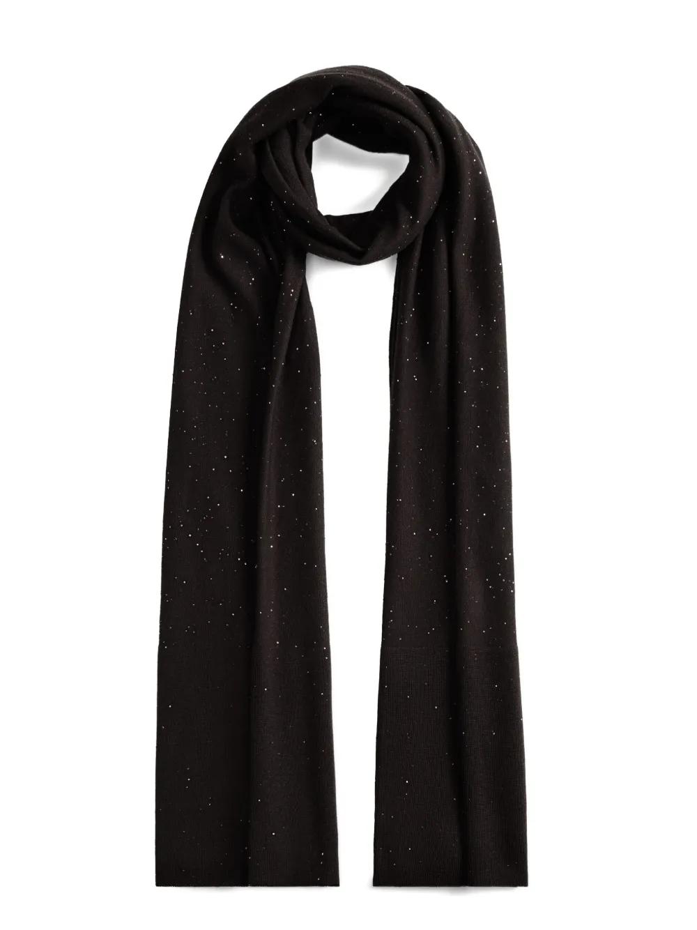 マフラー・ストール FABIANA FILIPPI Fabiana Filippi Scarfs Black Fabiana Filippi Scarfs Black (FABIANA FILIPPI/スカーフ