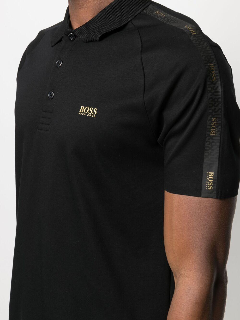 BOSS by HUGO BOSS Boss Gold Capsule Polo Shirt Black for Men | Lyst