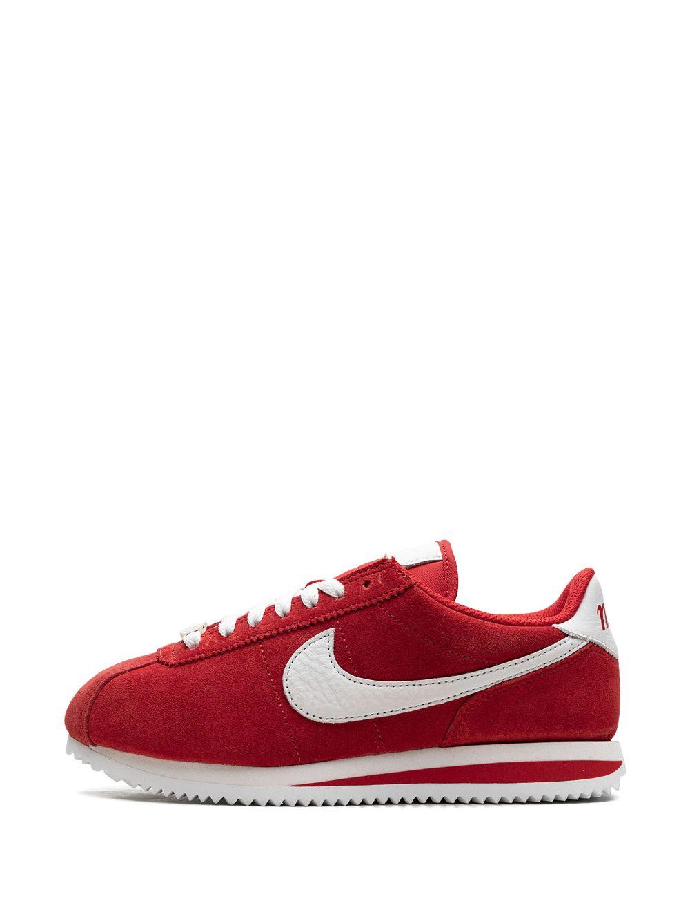 All red cortez shoes hotsell