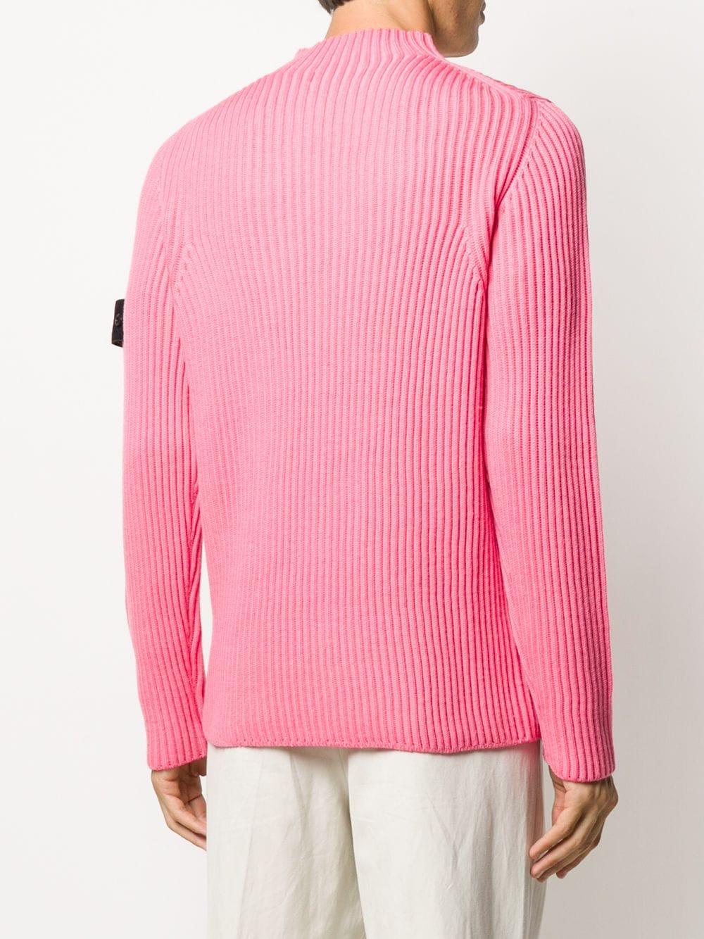 stone island mock neck jumper