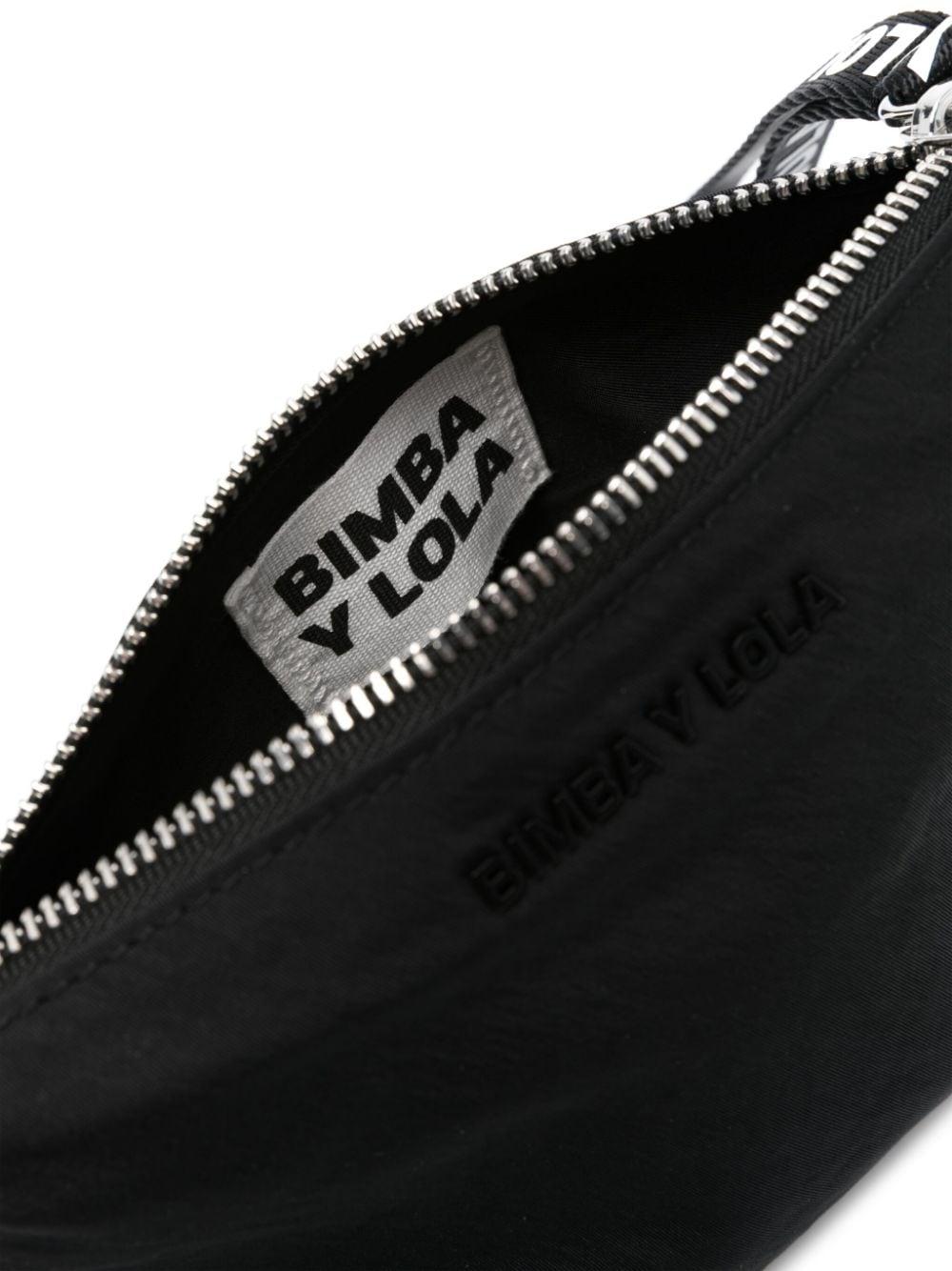 Bimba Y Lola logo-plaque Detail Tote Bag - Black