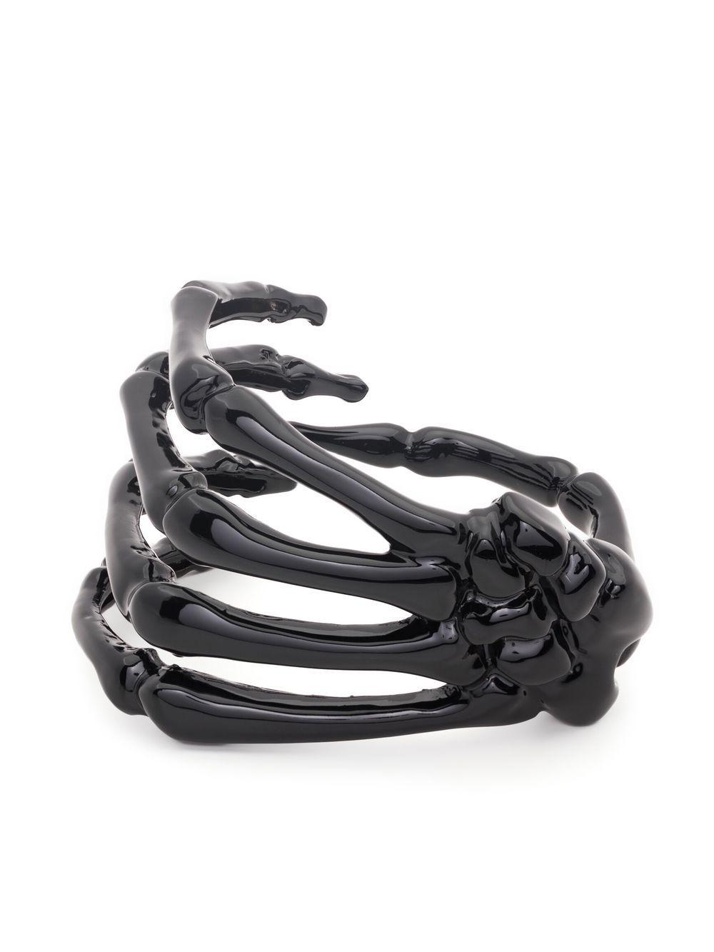 Raf Simons Skeleton Cuff Bracelet in Black for Men Lyst