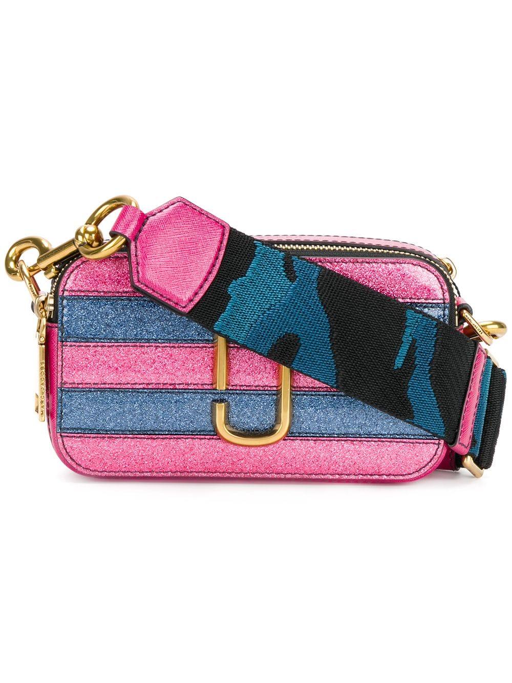 Marc Jacobs Leather Snapshot Small Camera Bag in Pink Lyst