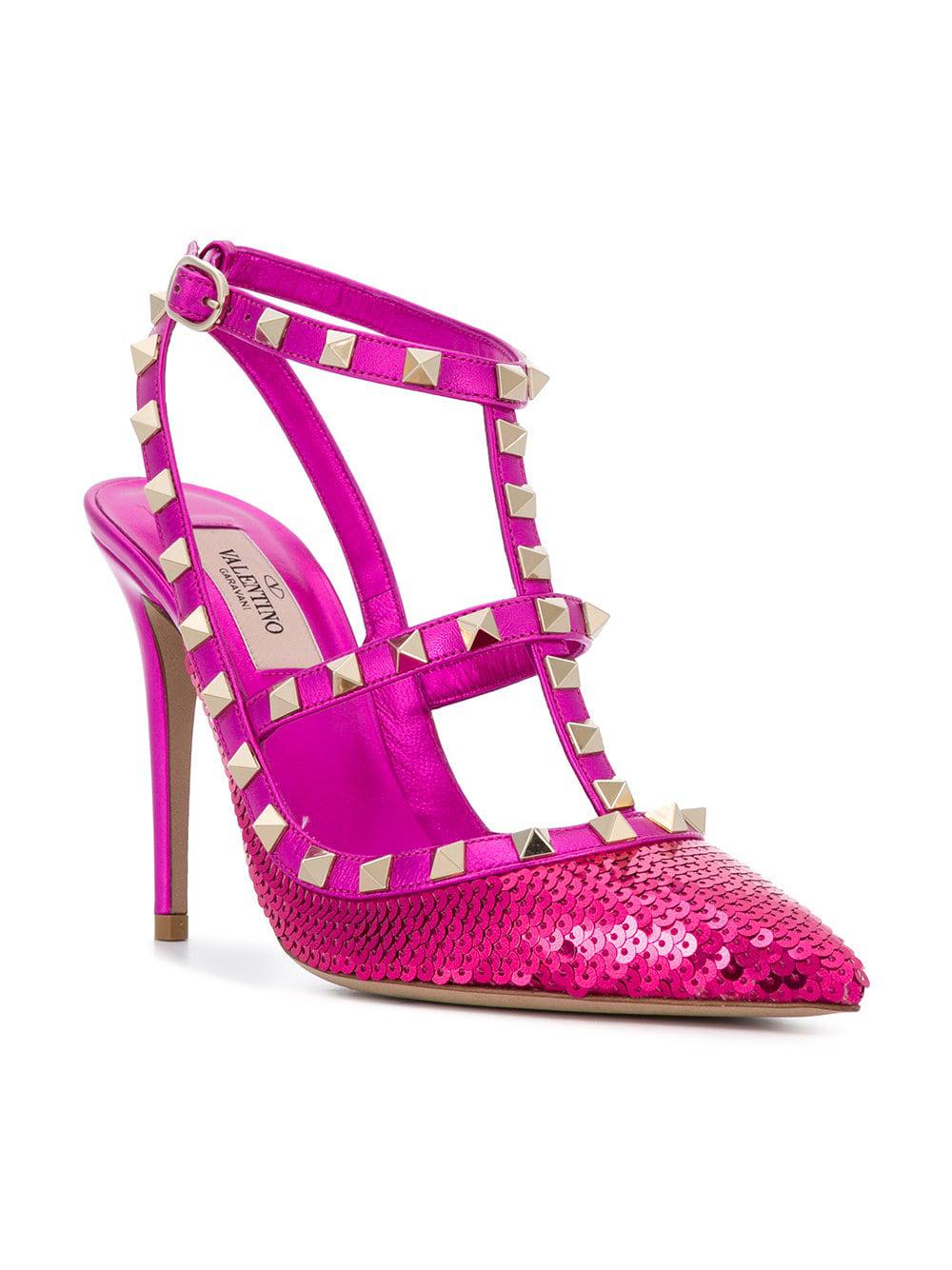 valentino sequin shoes