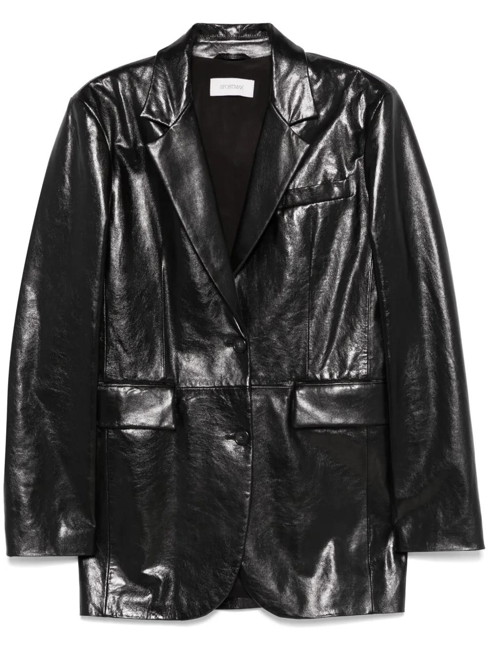 Sportmax Leather jackets for Women | Online Sale up to 50% off | Lyst