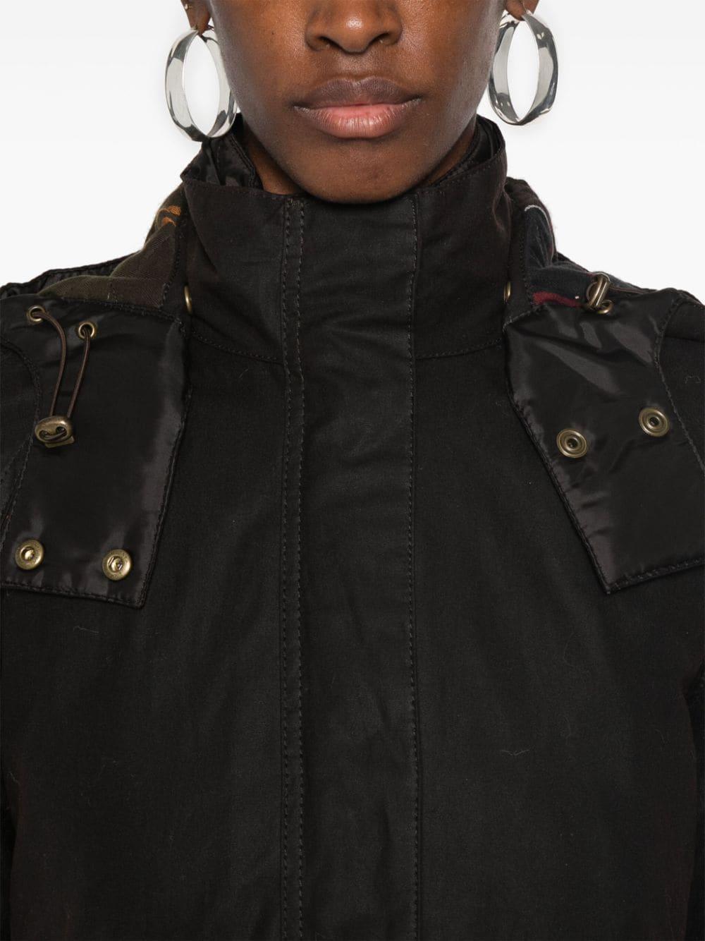 Barbour Cannich Short Coat in Black Lyst UK