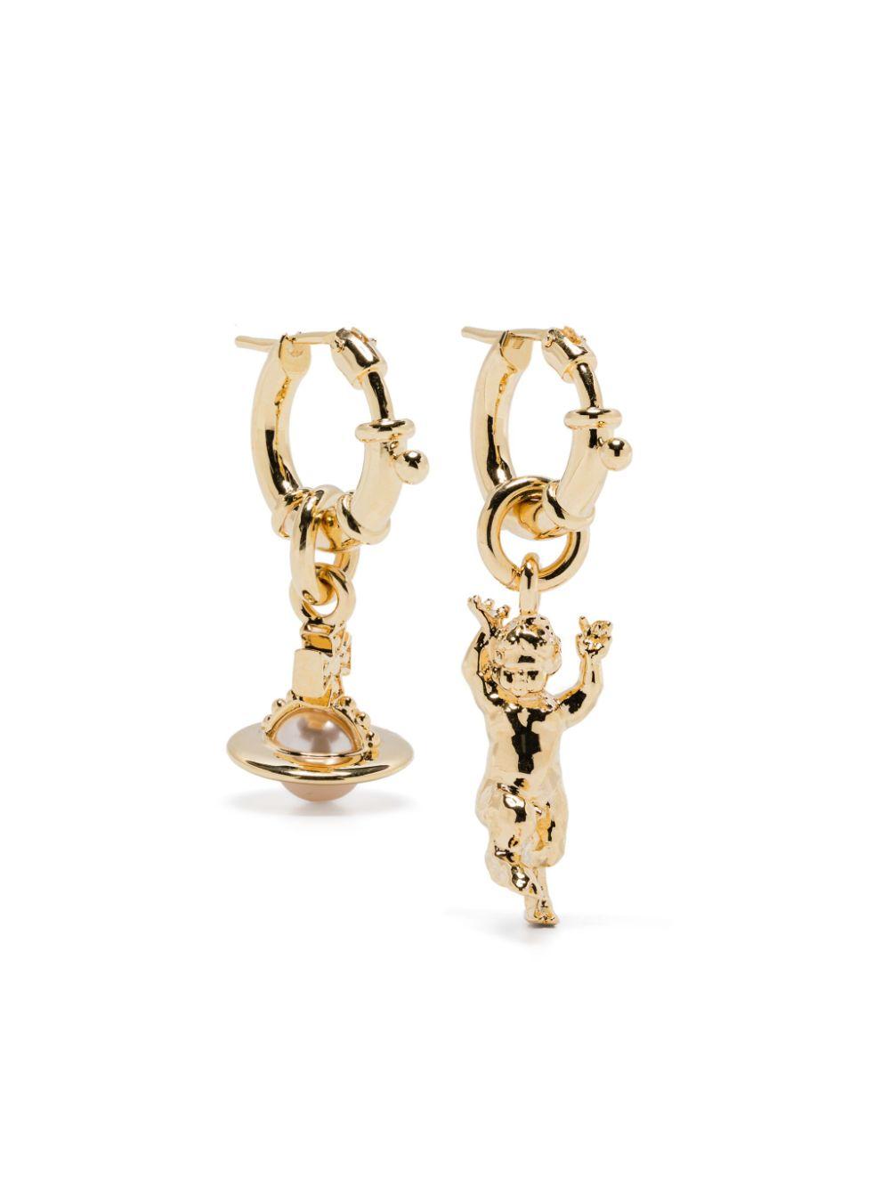 Vivienne Westwood Women´s Metallic Anglo Earrings Others - Others 